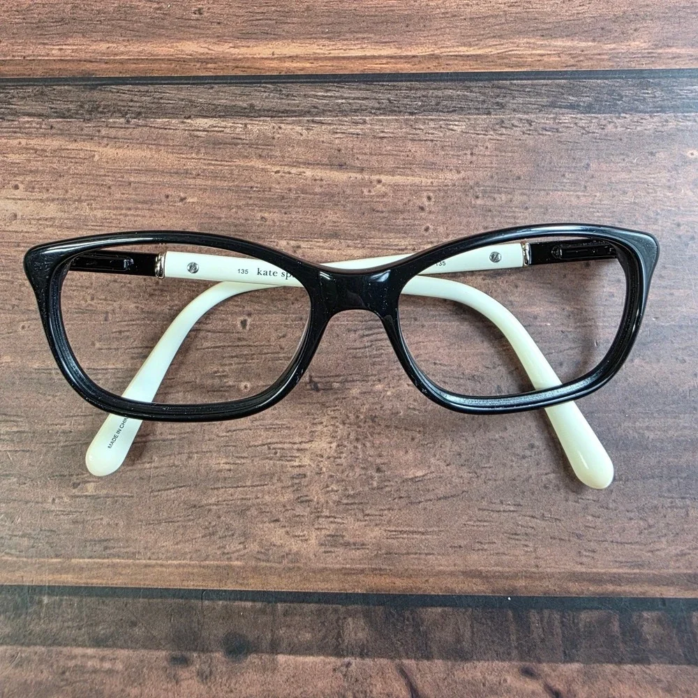 Kate Spade Women's Sunglasses Black White 135mm Catrina‎ Frames